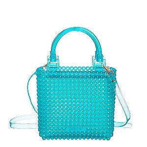 Bolsa Petite Jolie Beads Bag PJ10538 - Turquesa Translucido