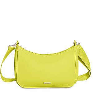 Bolsa Petite Jolie Smile PJ10403 - Verde Limão e Ouro