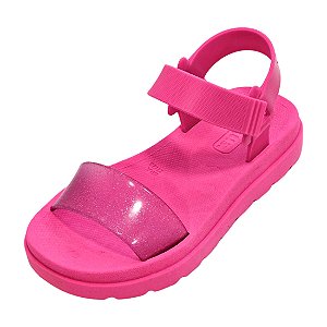 Sandália Maitê Infantil Gliter - Pink