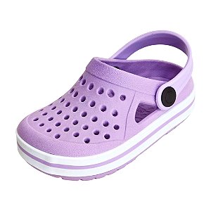 Babuch Glog Infantil Diversão Listras - Lilás
