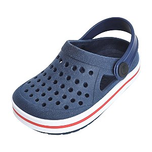 Babuch Glog Infantil Diversão Listras - Azul Marinho