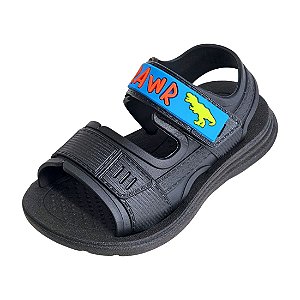Sandália Papete Sport Dino - Preto