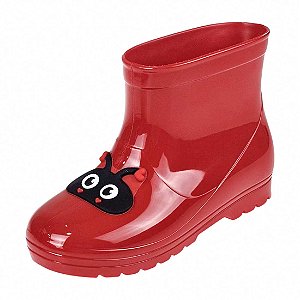 Bota Galocha Baby Joaninha - Vermelha