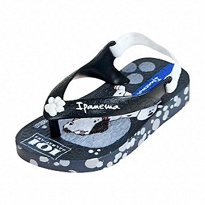 Chinelo Ipanema Baby Disney Joy 101 Dalmatas - Preto