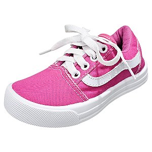 Tênis Infantil Onda - Pink e Branco