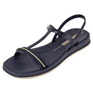 Sandália Ipanema Glow Metalizada - Preta