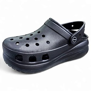Babuch Clog Adulto Crush Salto - Preto