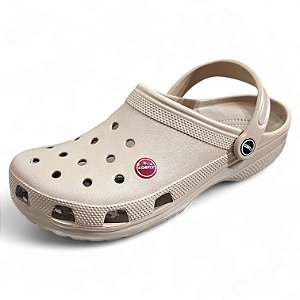 Babuch Clog Adulto Baixo - Bege (Forma Grande)