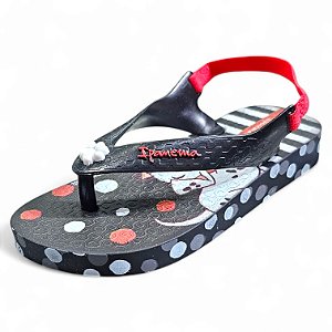 Chinelo Baby Ipanema Disney 101 Dálmatas - Preto
