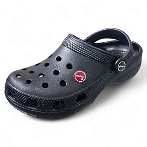 Babuch Clog Infantil Baixo - Preto (Forma Grande)