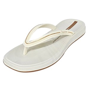 Chinelo Ipanema Glow Metalizado - Bege