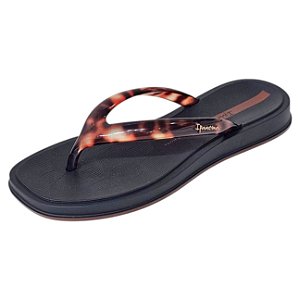 Chinelo Ipanema Glow Trendy Bubble - Preto Tartaruga