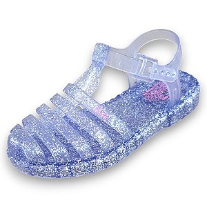 Sandália Infantil Barbie Duo Aranha - Vidro Glitter