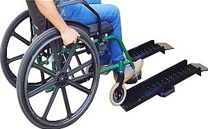 Rampa Degrau Para Cadeira De Rodas 2 PÇ  MOD: RDA 750/165 AC