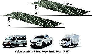 Rampa Veicular Mod: Rdv 1200/300 ACX 02 Peças