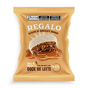 Alfajor REGALO Doce de leite Chocolate Branco 60g