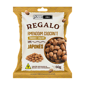 Amendoim crocante REGALO Japonês 60g