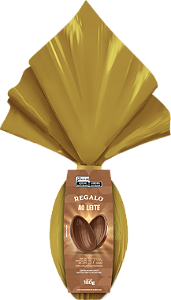 OVO DE PÁSCOA REGALO CHOCOLATE AO LEITE 180g