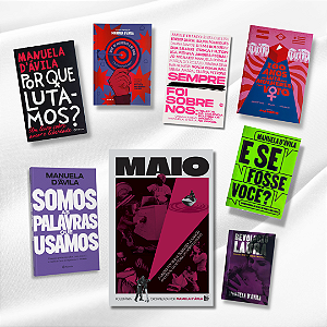 COMBO MAIO + TODOS LIVROS DO SELO EDITORIAL DO INSTITUTO - REVOLUÇÃO LAURA ED. POPULAR