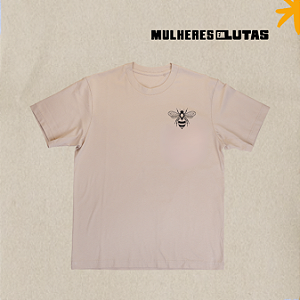 Camiseta babylook abelha do MEL - Areia