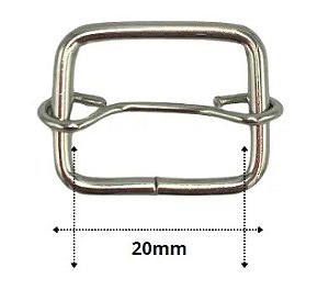 Regulador de Metal 2,0cm - 10 unidades