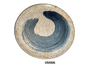 Prato de Ceramica Redondo Médio (Restaurado) Kintsugi Yuki
