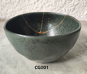 Chawan de Ceramica (Restaurado) Kintsugi Porto