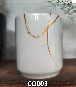 Copo de Ceramica Decorado Kintsugi Antilope decor