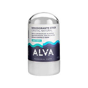 DESODORANTE NATURAL - KRISTALL DEO - STICK SENSITIVE - ALVA - 60G