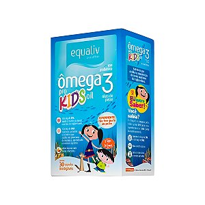 Ômega 3 Pro Kids Oil - 30 Cápsulas - Equaliv