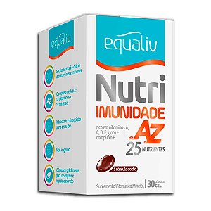 Nutri Imunidade A a Z - Suplemento Vitamínico – 30 Cápsulas