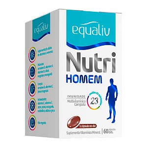 EQUALIV NUTRI HOMEM X60 CAP GEL