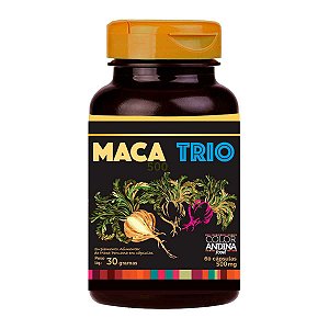 Maca Peruana TRIO - 60 Cápsulas