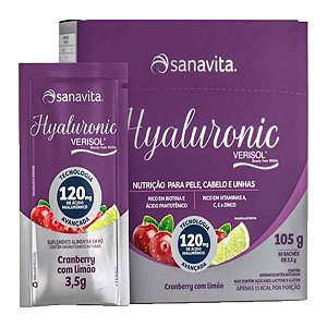 Hyaluronic Verisol – Cranberry com Limão