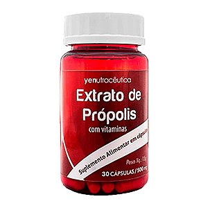 2066 EXTRATO DE PROPOLIS COM VITAMINAS - 30 CAPS - Yenutracêutica