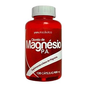 2015 CLORETO DE MAGNESIO P.A 120 CAPS - Yenutracêutica