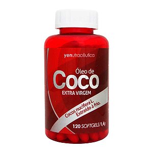 Óleo de coco – extravirgem 120 Softgels