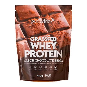 Grassfed Whey protein – Chocolate Belga – 450 g