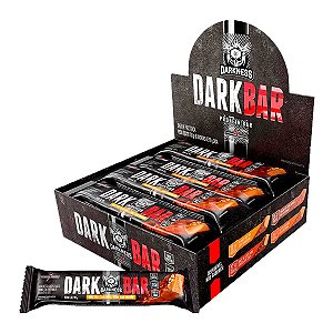 Dark Bar barra proteica – Salted Caramel  8 unidades