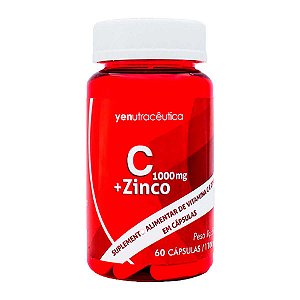Vitamina C 1000 mg + Zinco 60 Caps