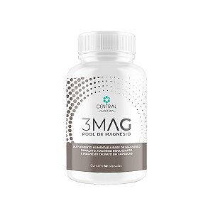 3 Mag – 60 Cápsulas – Central Nutrition