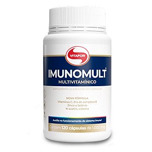 IMUNOMULT MULTIVITAMINICO 120 CAPSULAS 1000MG - VITAFOR