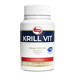 Krill Vit - Óleo De Krill 60 Caps