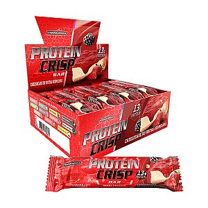 Protein Crisp Bar Cheesecake Frutas Vermelhas – 12 Unidades - Integral Medica