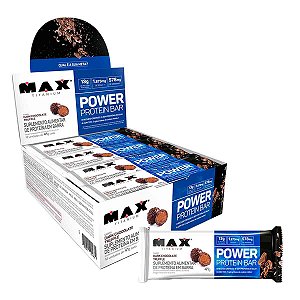 Power Protein Bar Dark Chocolate Truffle – 12 Unidades