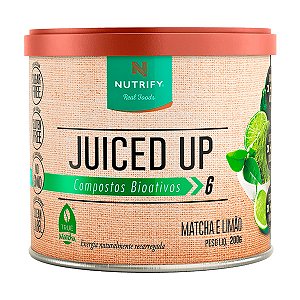 Juiced Up - Energético Natural - 200g - Matchá e Limão