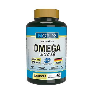 Omega Ultra TG - 200 Cápsulas - Nature Real