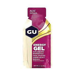 GU Energy Gel Açaí e Banana - 24 Sachês