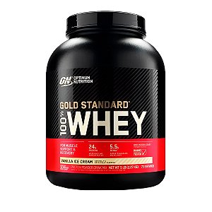 Gold Standard 100% Whey Vanilla Ice Cream - 2,27Kg - Optimum Nutrition