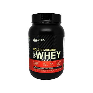 Gold Standard 100% Whey Double Rich Chocolate - 907g - Optimum Nutrition